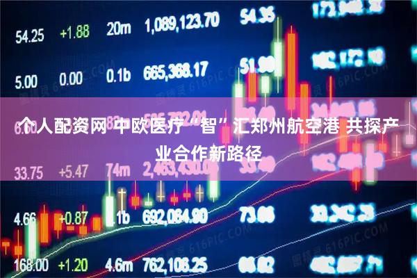 个人配资网 中欧医疗“智”汇郑州航空港 共探产业合作新路径